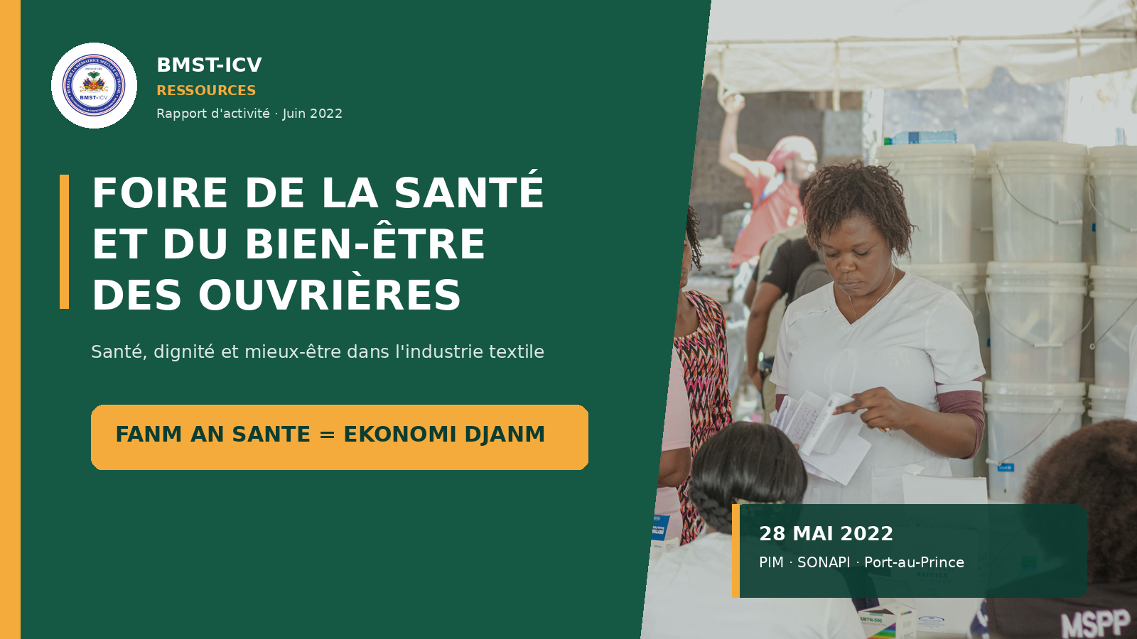 Couverture — Rapport de la Foire de la Santé et du Bien-être